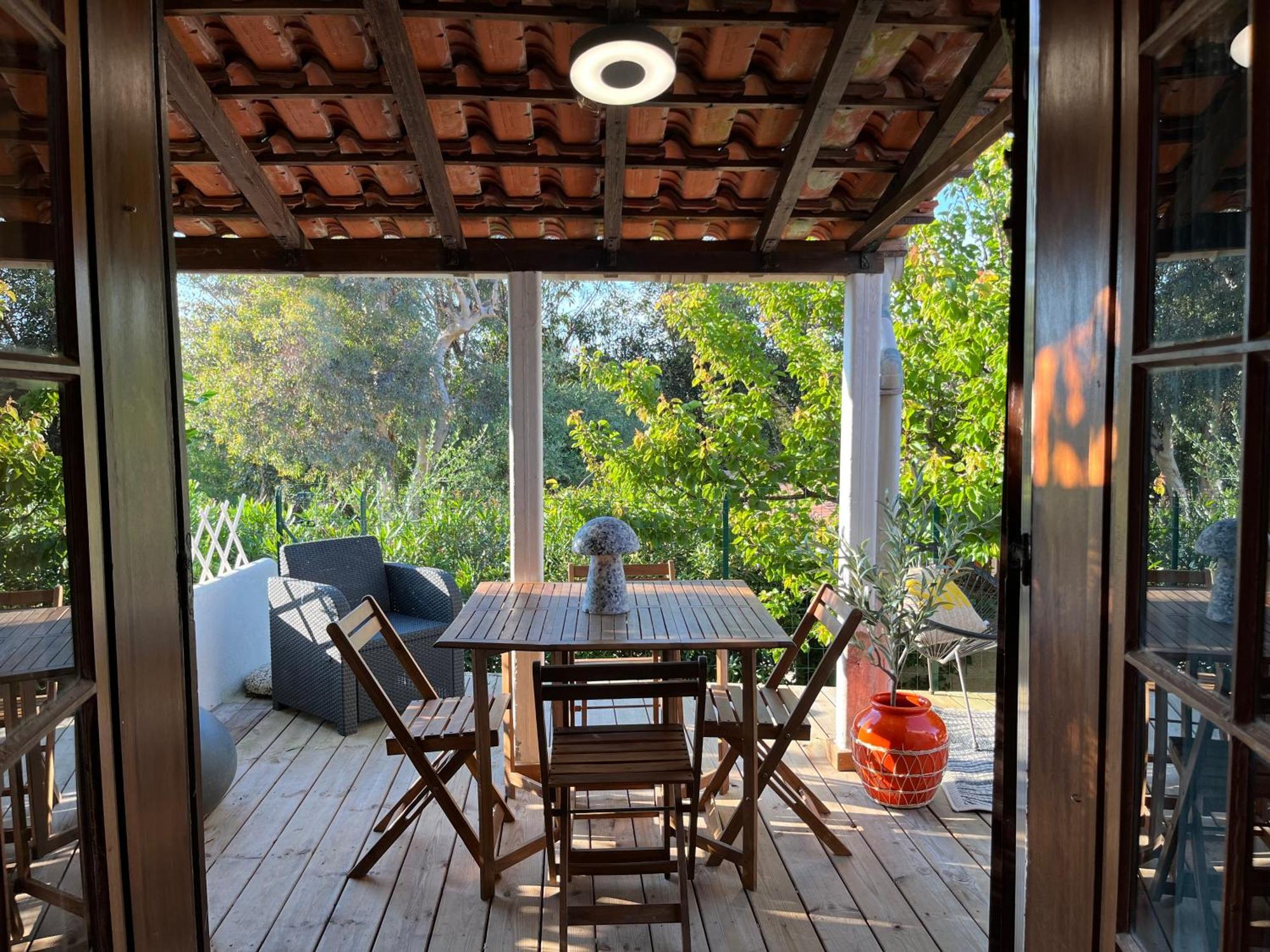 Joli Studio Maisonnette A 100M De La Plage Портисио Екстериор снимка